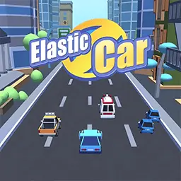 Elastic Car: High-Speed 3D Traffic Dodge & Racing Challenge
